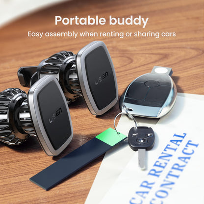 Lisen 2 Pack Magnetic Car Phone Mount For Vent 6 Magnets