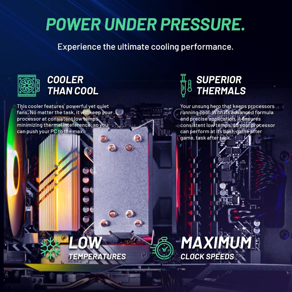 Skytech Nebula Gaming Desktop RTX 3050 Fast Performance