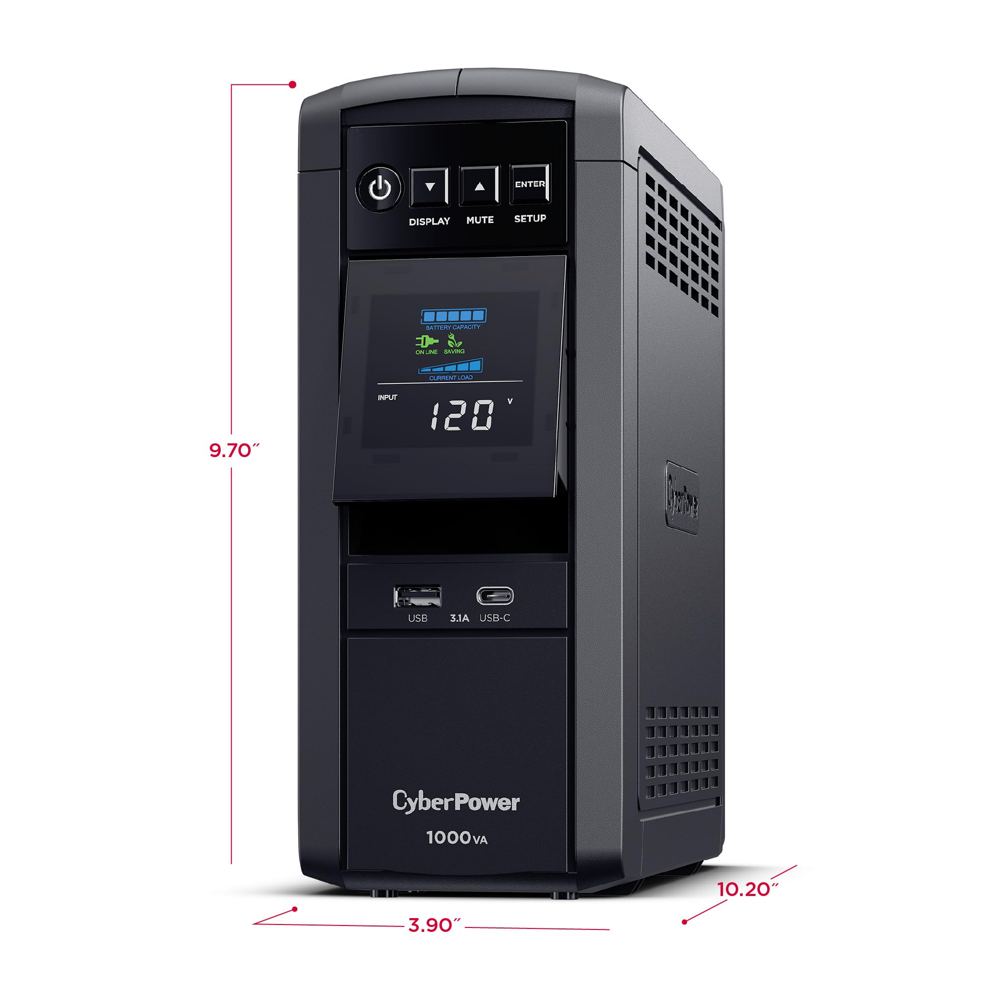 CyberPower PFC Sinewave UPS Battery Backup Surge Protection