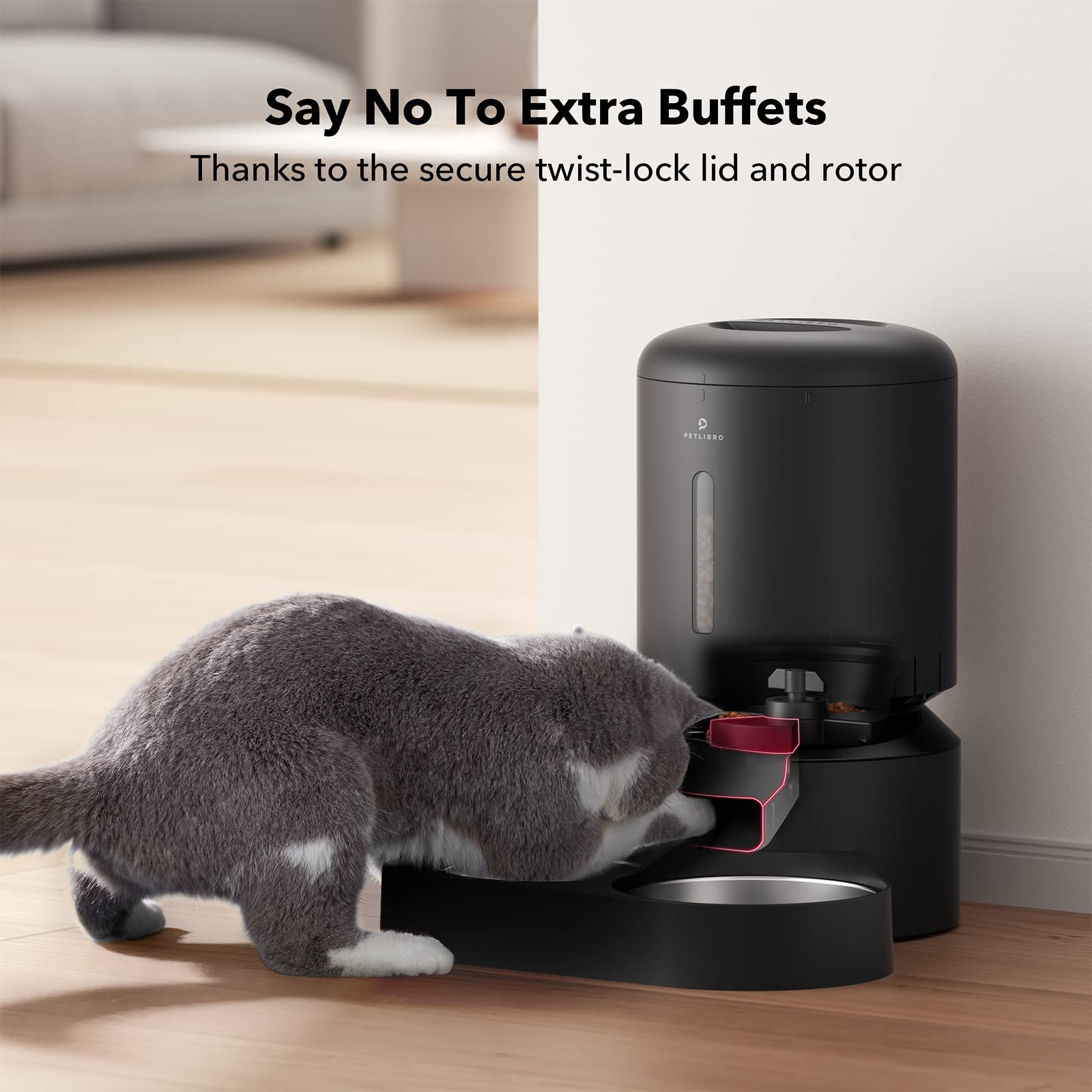 Petlibro Automatic Cat Food Dispenser for Two Pets