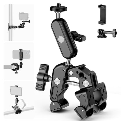 Neewer Super Clamp with Dual Ballhead Magic Arm