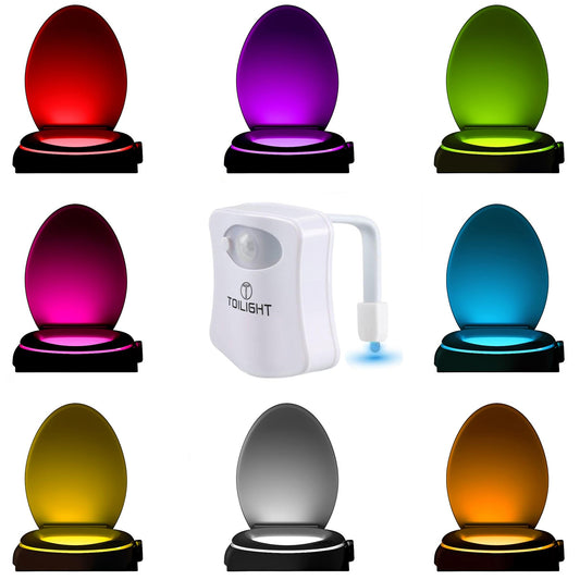 ToiLight Toilet Night Light Motion Sensor Gadget Gift