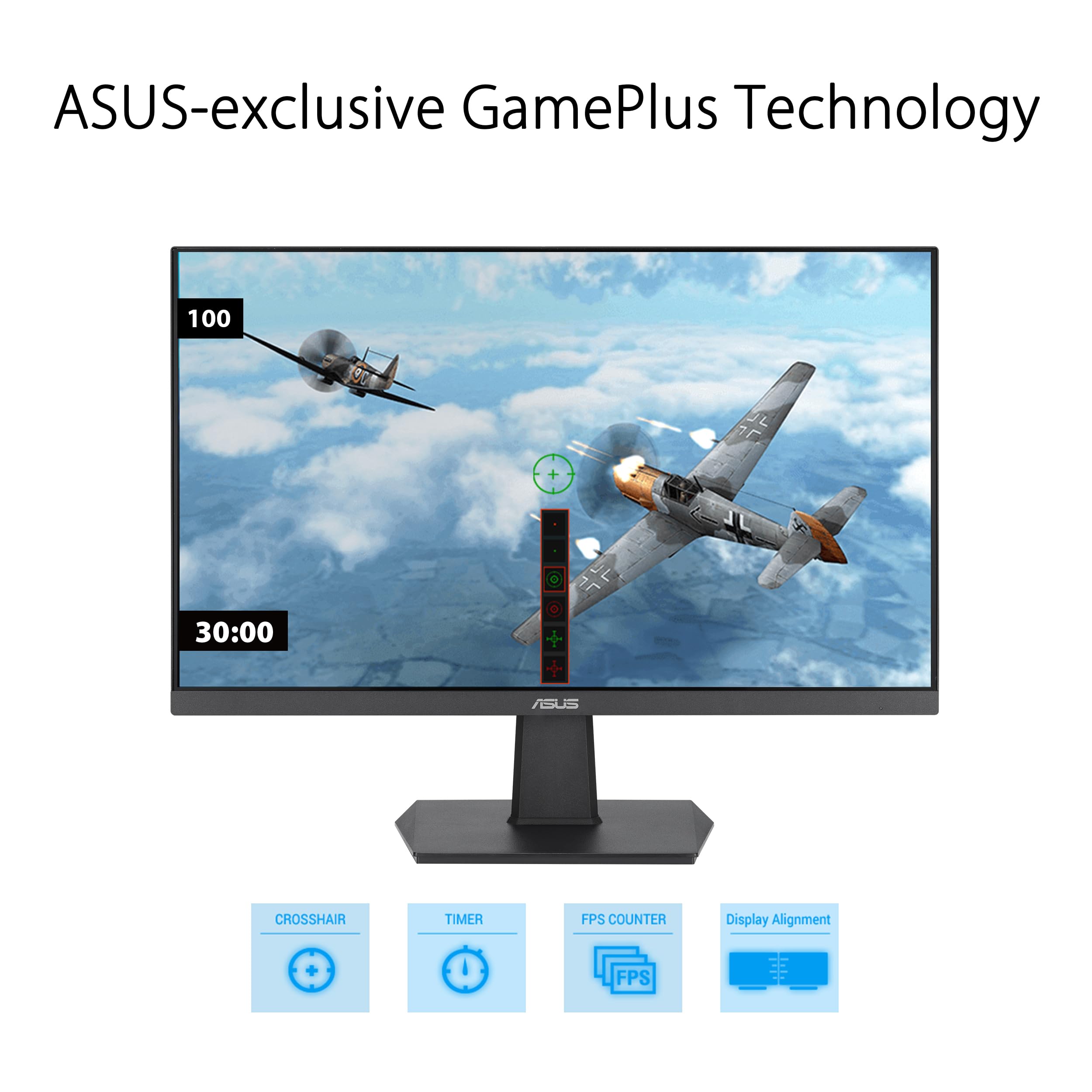 ASUS 23.8 Inch Full HD Monitor with Eye Care Technology