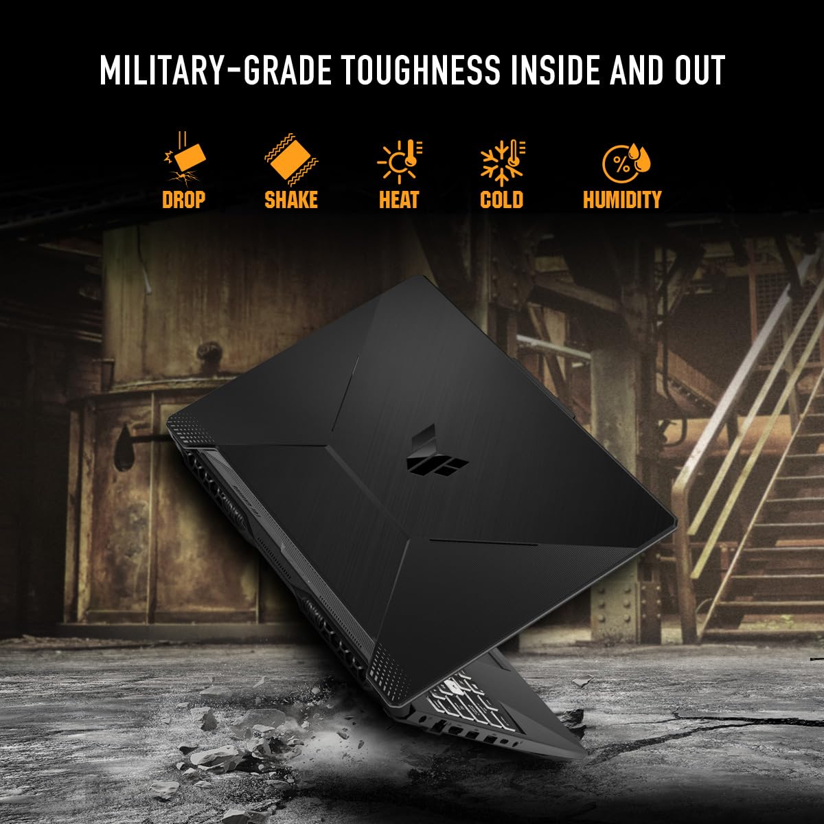 ASUS TUF Gaming A15 Powerful 15.6 Inch Laptop