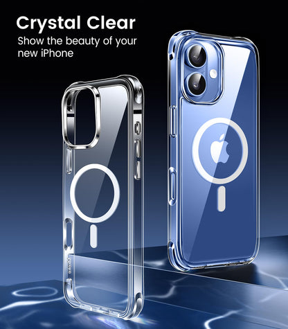 Mkeke Clear Case for iPhone 17 Pro Max Shockproof Bumper
