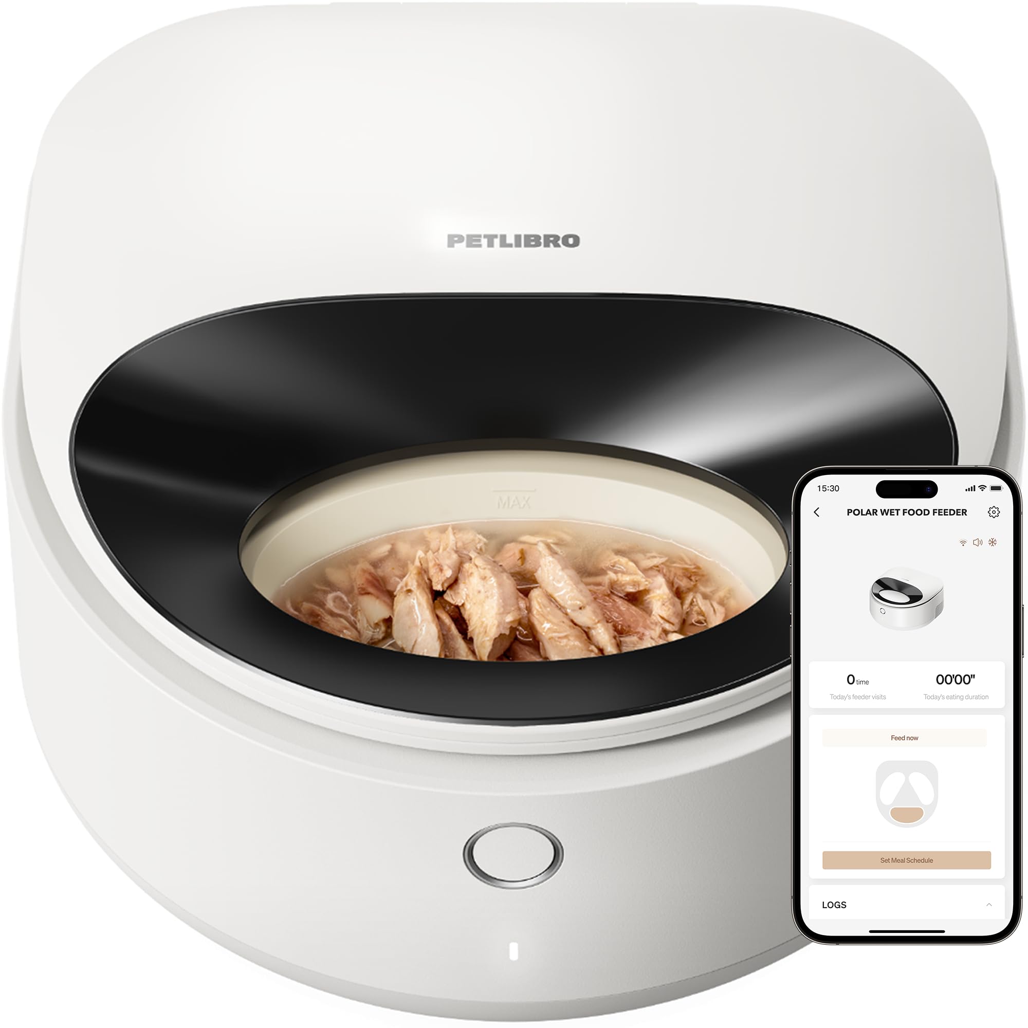 Automatic Cat Feeder with Refrigerated Fresh Meals