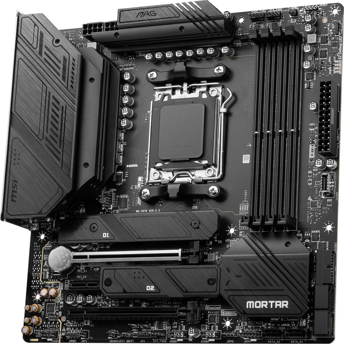 MSI MAG B650 Tomahawk WiFi Gaming Motherboard for High Performance