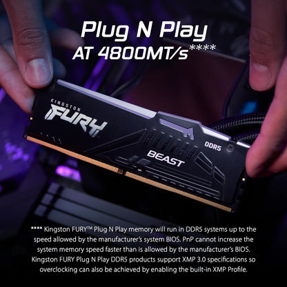 गेमिंग के लिए किंग्स्टन फ्यूरी बीस्ट 32GB DDR5 मेमोरी किट