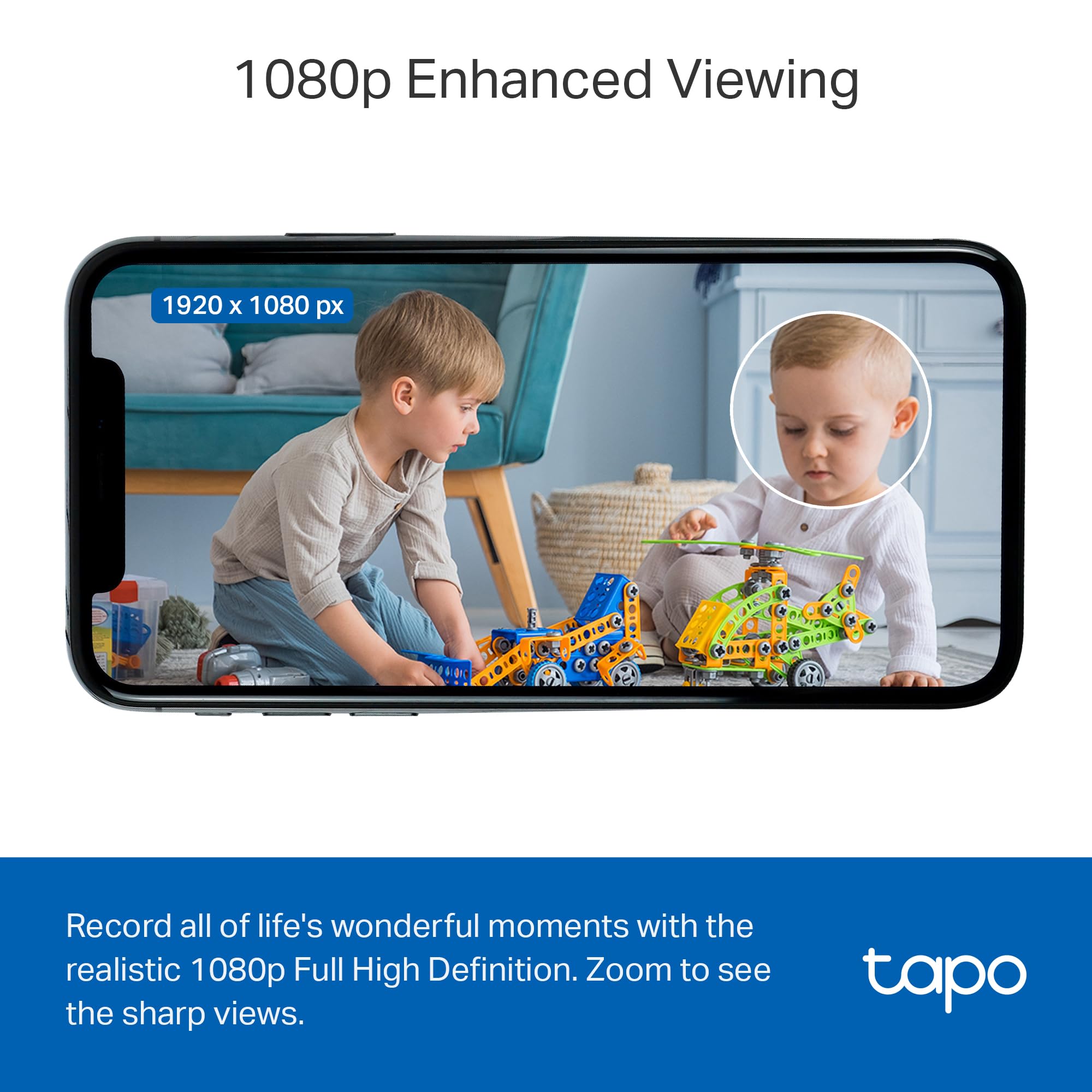 Tapo C100 1080P Indoor Security Camera with Night Vision