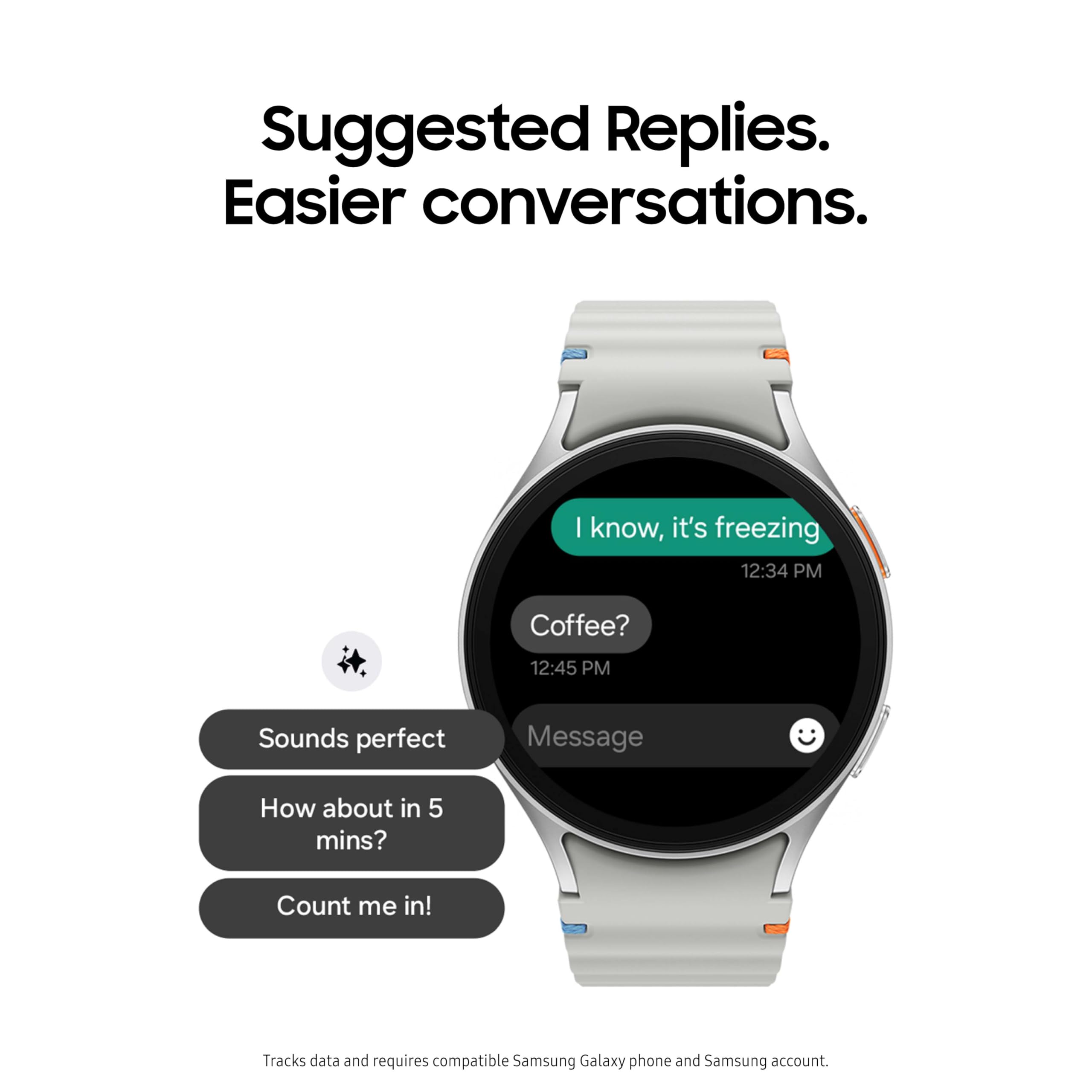 Samsung Galaxy Watch 7 Smartwatch With Health Tracking