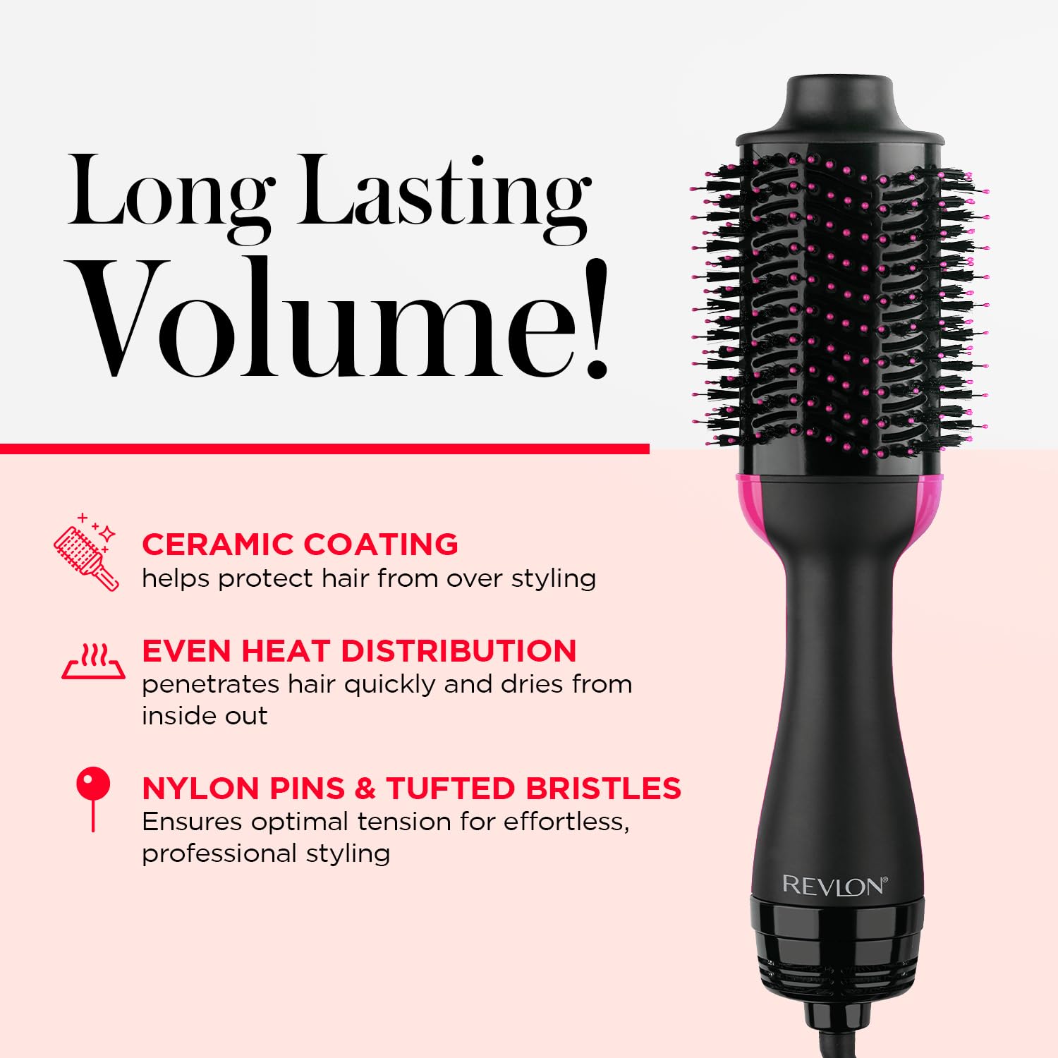 Revlon One Step Volumizer Hair Dryer for Fast Blowouts