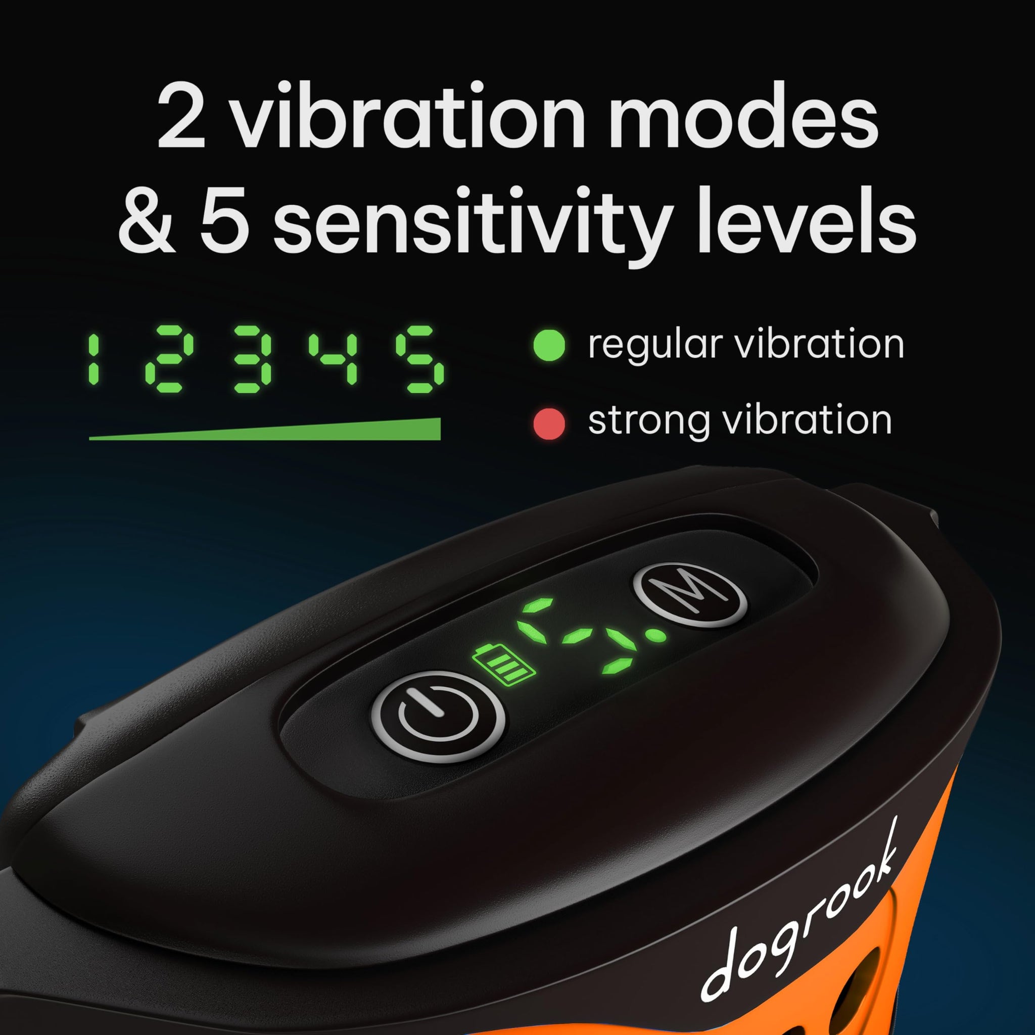 Rechargeable Dog Bark Collar with Beep and Vibration