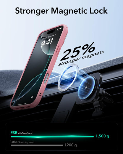 Military-Grade Clear Case for iPhone 16 Pro Max