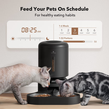 Petlibro Automatic Cat Food Dispenser for Two Pets