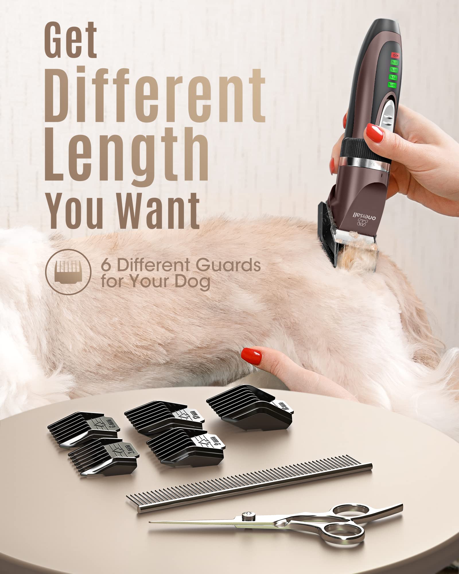 Quiet Dog Clippers for Stress-Free Grooming at Home