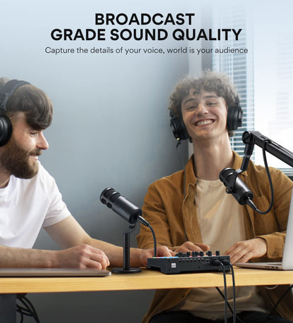 Maono PD100 XLR Cardioid Dynamic Podcast Microphone