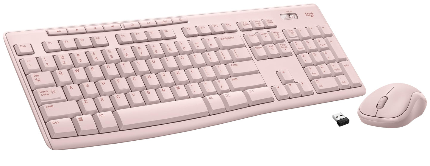 Logitech MK270 Wireless Keyboard and Mouse Combo for Easy Computing