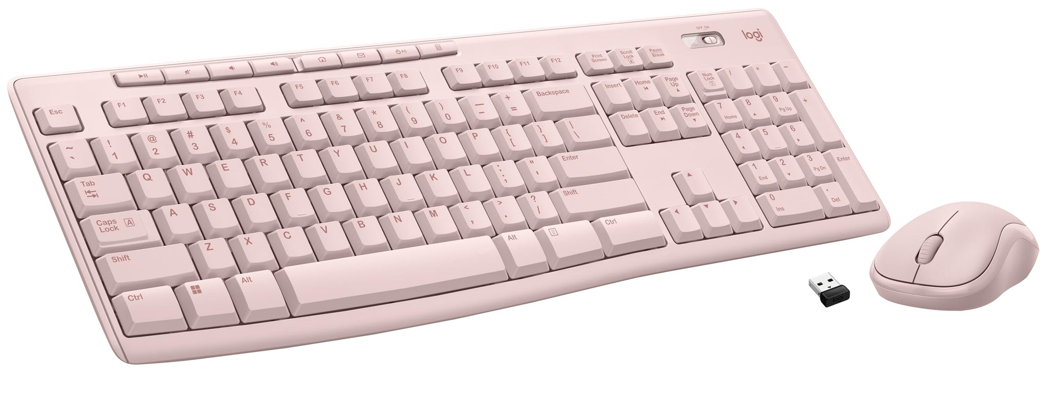 Logitech MK270 Wireless Keyboard and Mouse Combo for Easy Computing