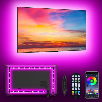 MATICOD RGB LED TV Strip With App Control MusicSync