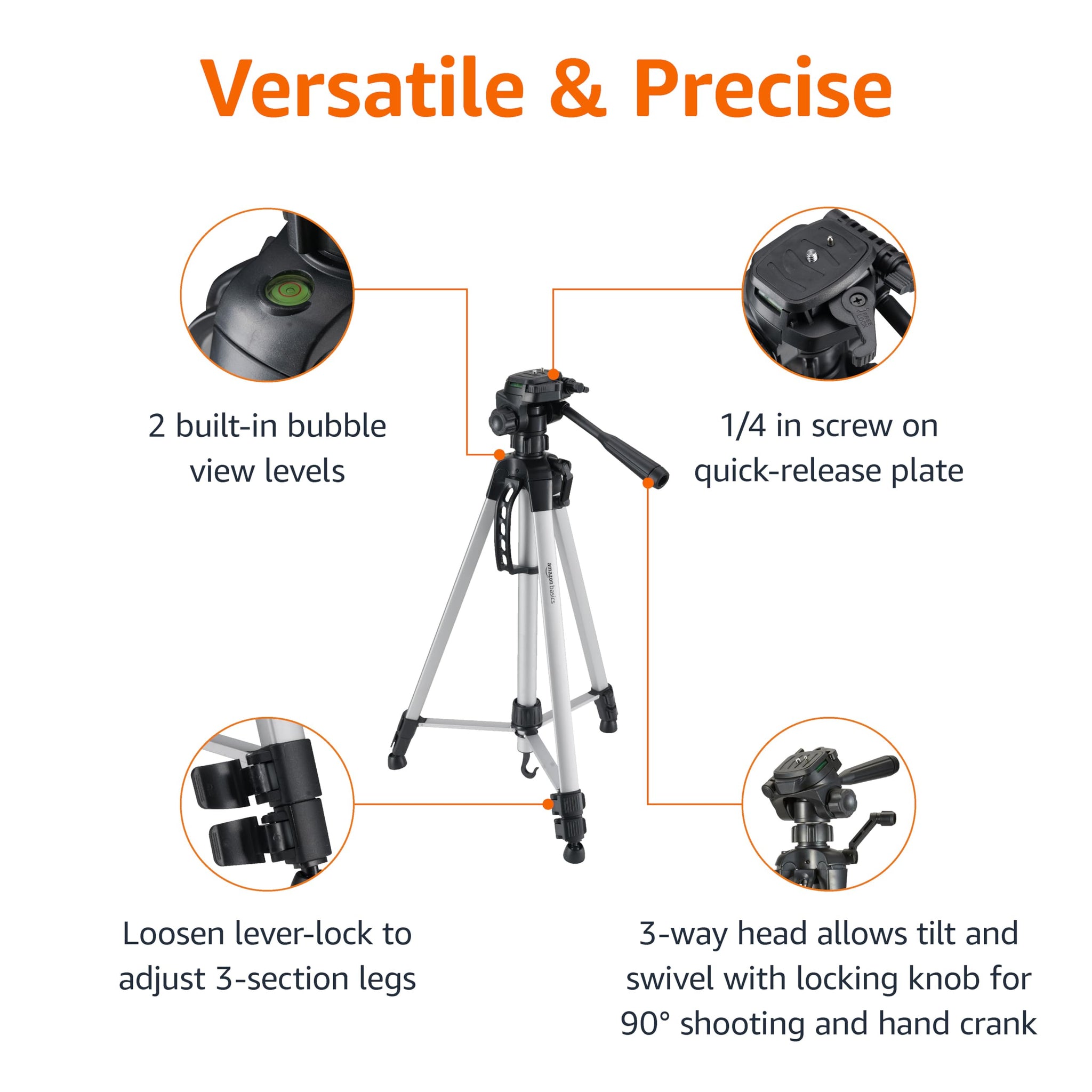 Lightweight Portable Tripod Stand for Travel Photography