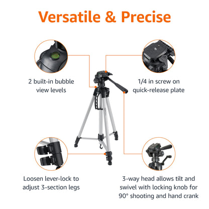 Lightweight Portable Tripod Stand for Travel Photography