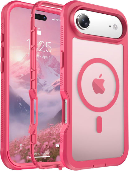 Rose 6.5 Inch iPhone Air MagSafe Case Heavy Duty Shield