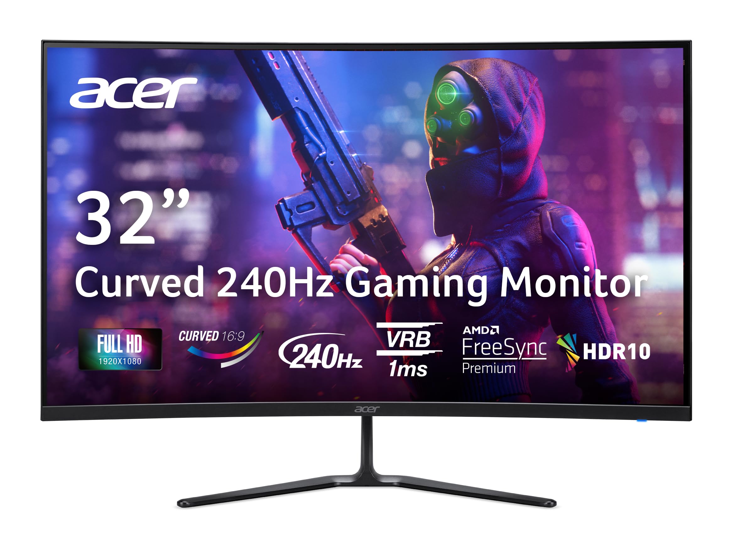 Acer Nitro 27 Inch Curved Gaming Monitor with 165Hz Refresh Rate