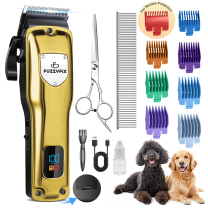 Professional Dog Clippers for Thick Coats Low Noise Operation