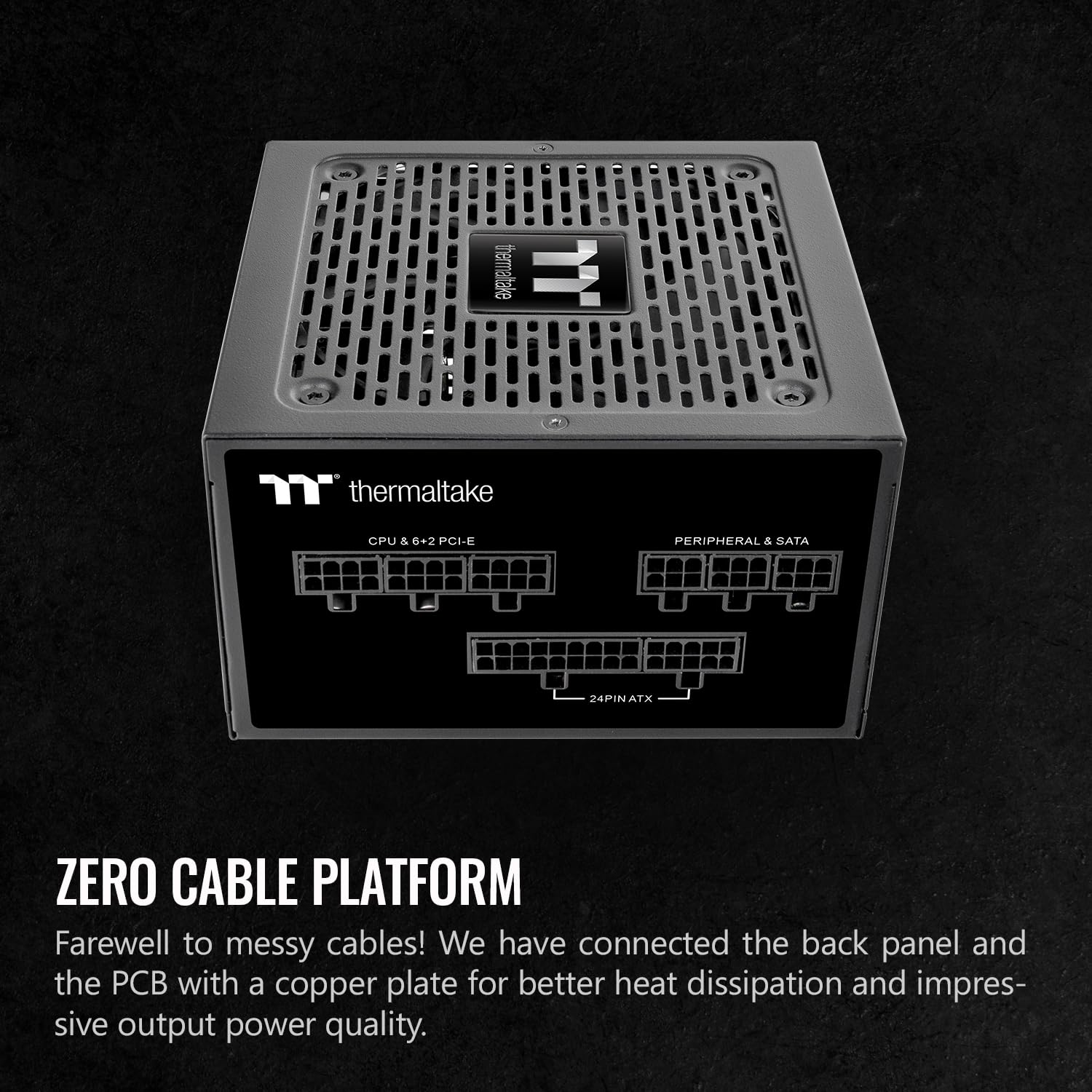 Thermaltake Toughpower GX2 600W Power Supply With Gold Efficiency