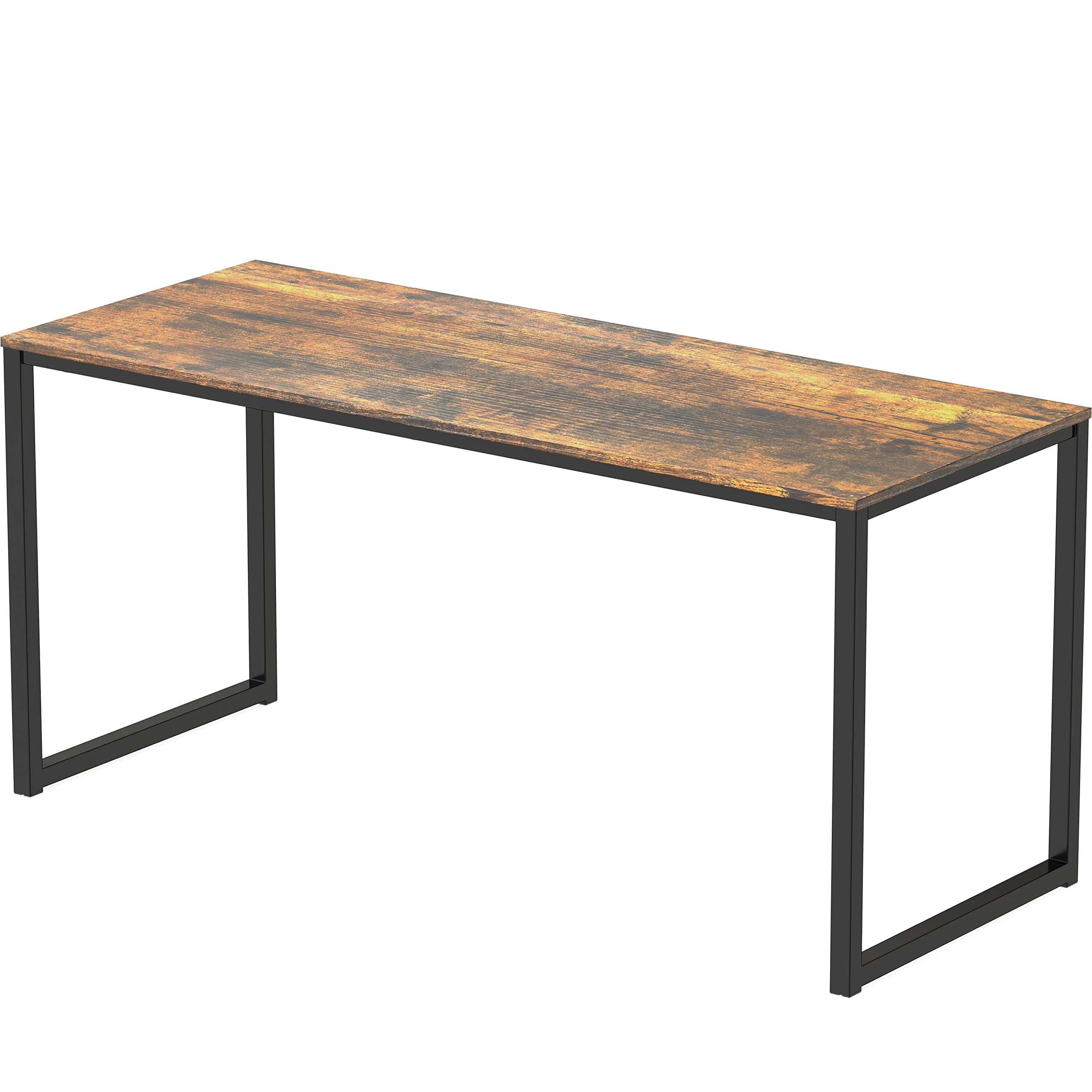 SHW 48 Inch Black Home Office Computer Desk