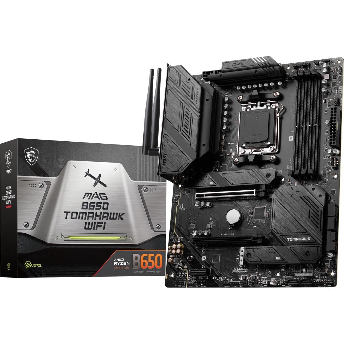 MSI MAG B650 Tomahawk WiFi Gaming Motherboard for High Performance