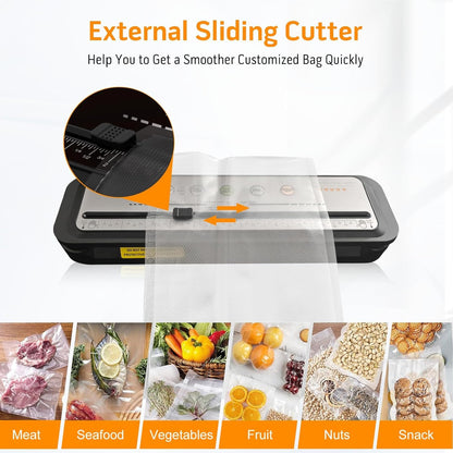 MegaWise Vacuum Sealer Machine With 80kPa Suction Power