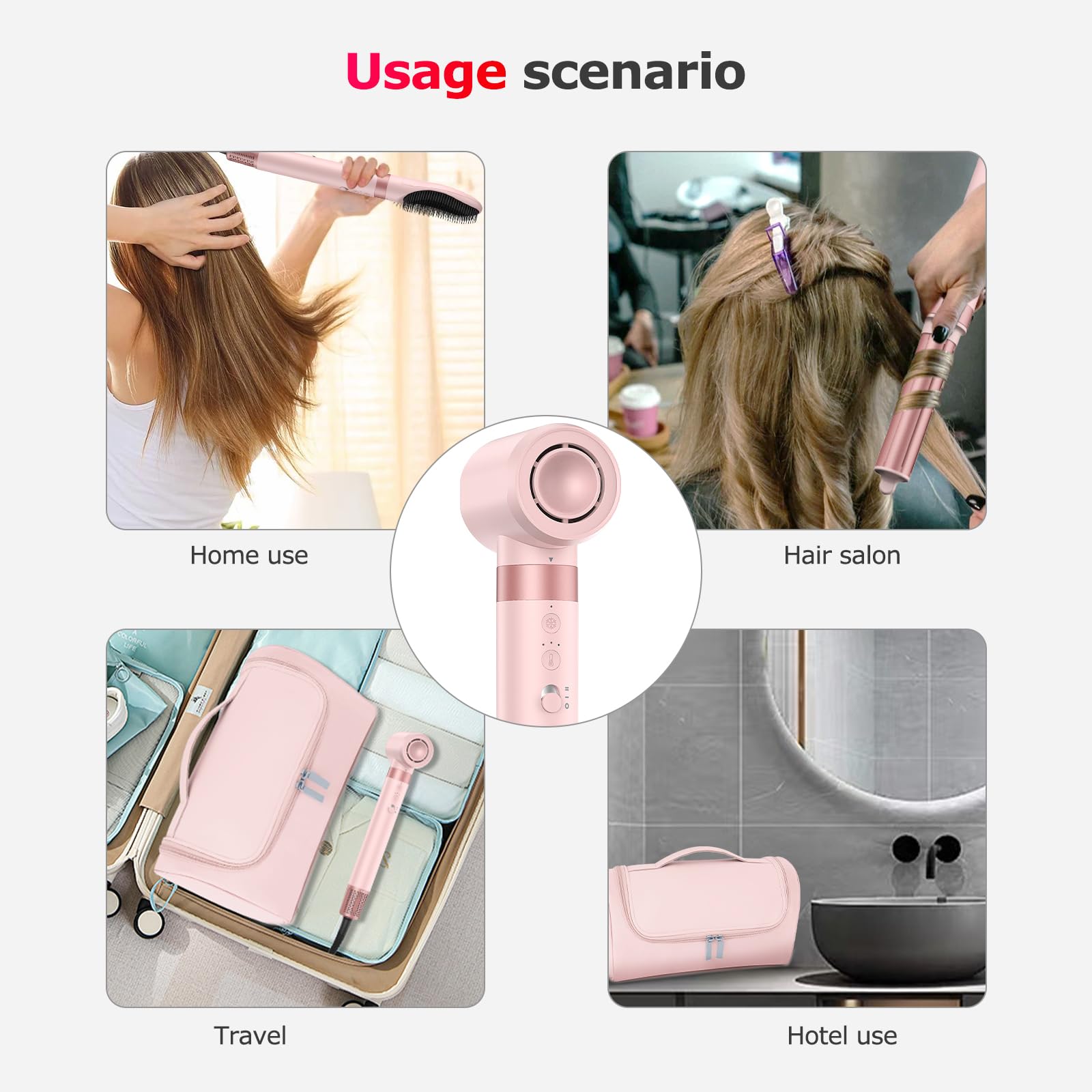 5 In 1 Hair Dryer Brush for Frizz Free Volume