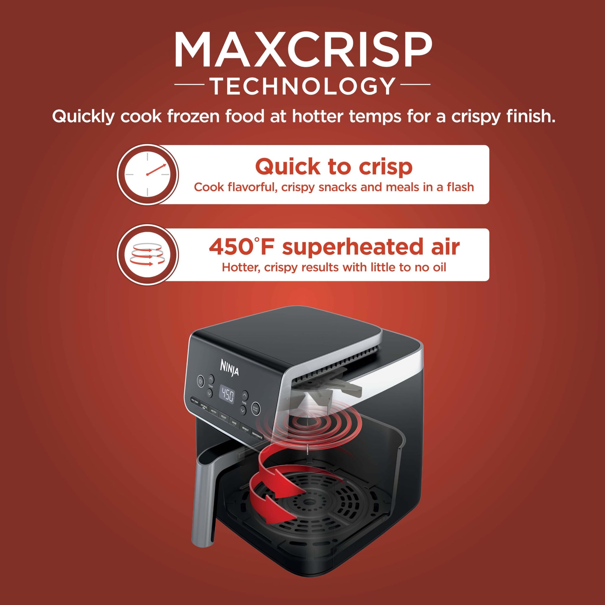 Ninja Air Fryer Pro 4 in 1 with Healthy Crisping Technology