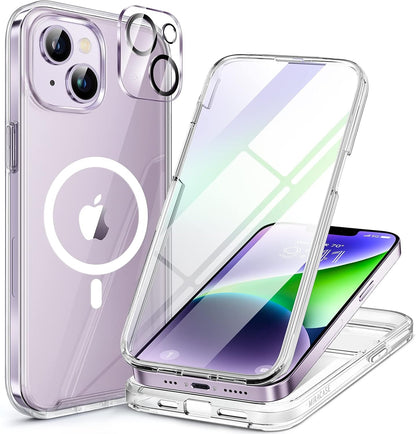 Miracase Glass Series iPhone 11 Rugged Case 6.1 9H Purple