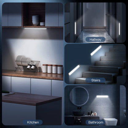 Rechargeable Motion Sensor Under Cabinet Lighting 2 Pack