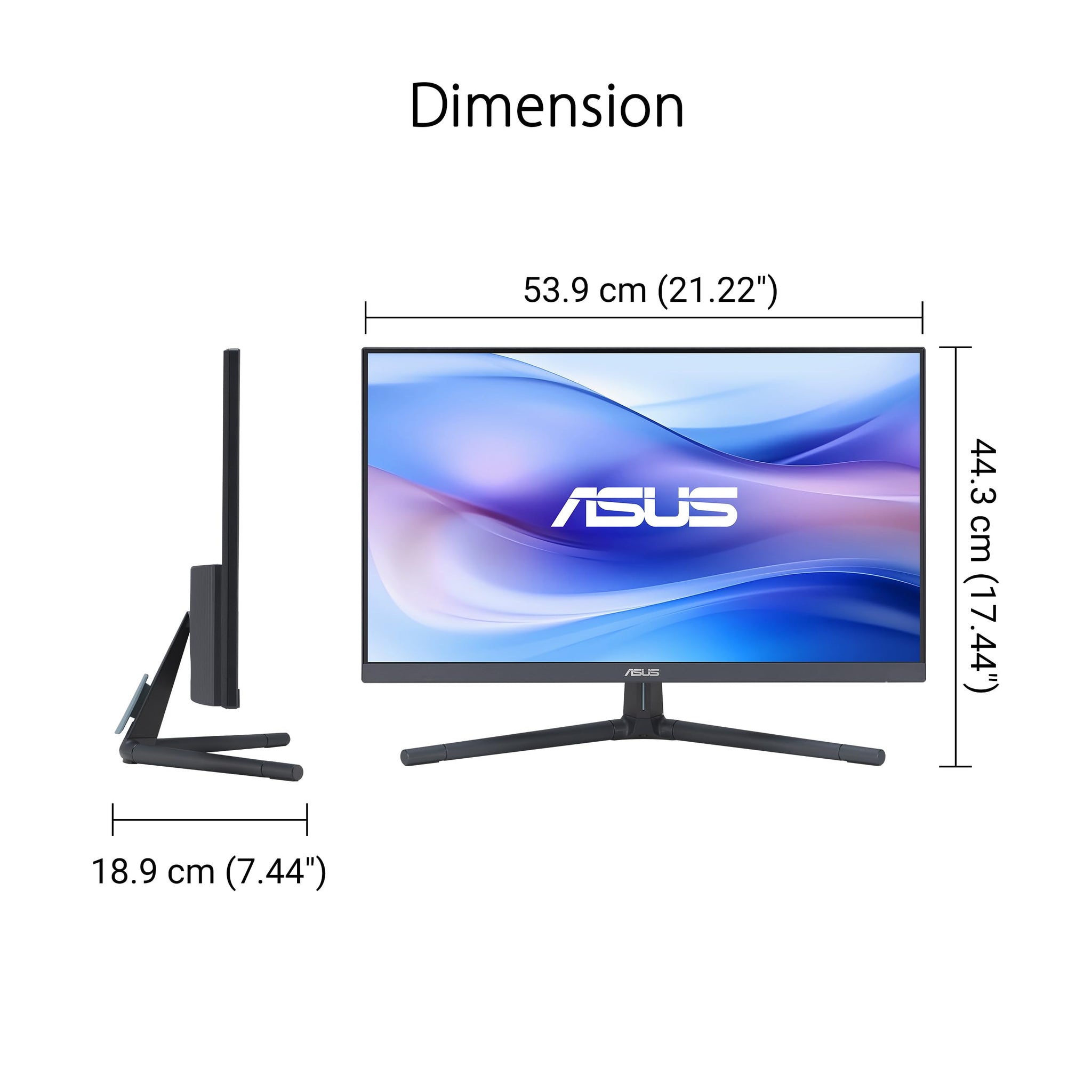 ASUS 24 Inch Full HD Eye Care Monitor with 120Hz Refresh Rate