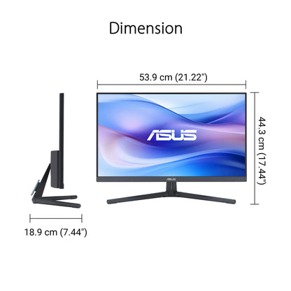 ASUS 24 Inch Full HD Eye Care Monitor with 120Hz Refresh Rate