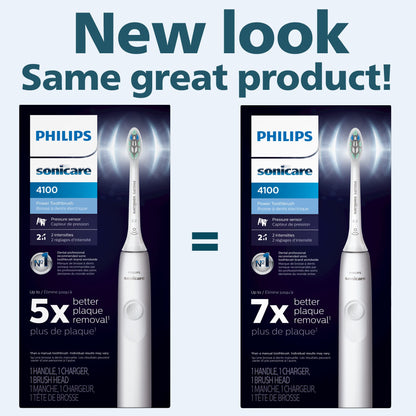 Philips Sonicare 4100 Electric Toothbrush for Superior Plaque Removal