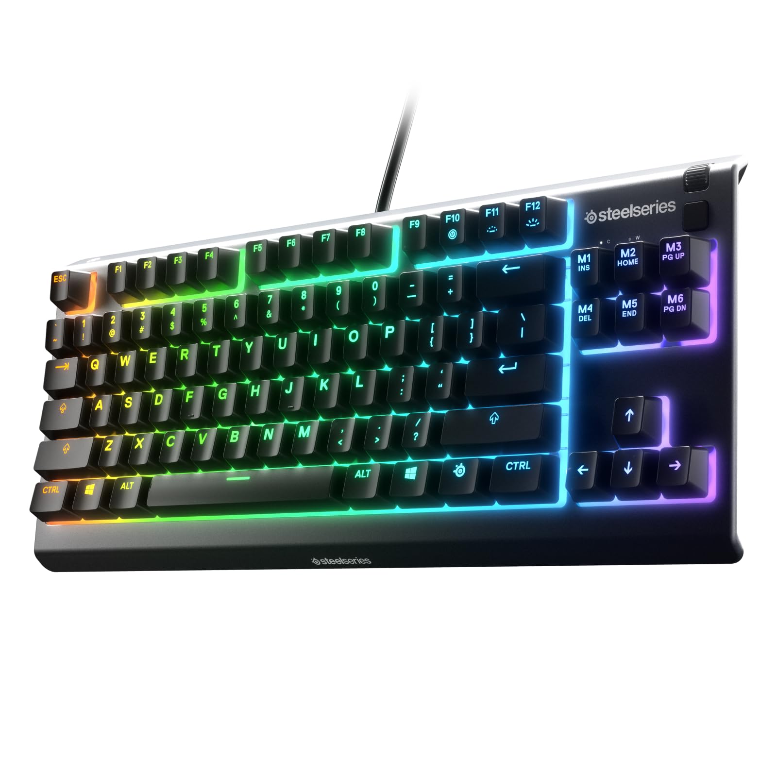 SteelSeries Apex 3 RGB Gaming Keyboard with Water Resistance