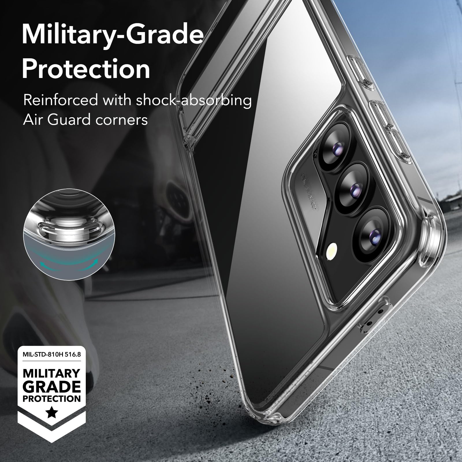 Samsung Galaxy S24 Ultra Armor Case with Screen Protector