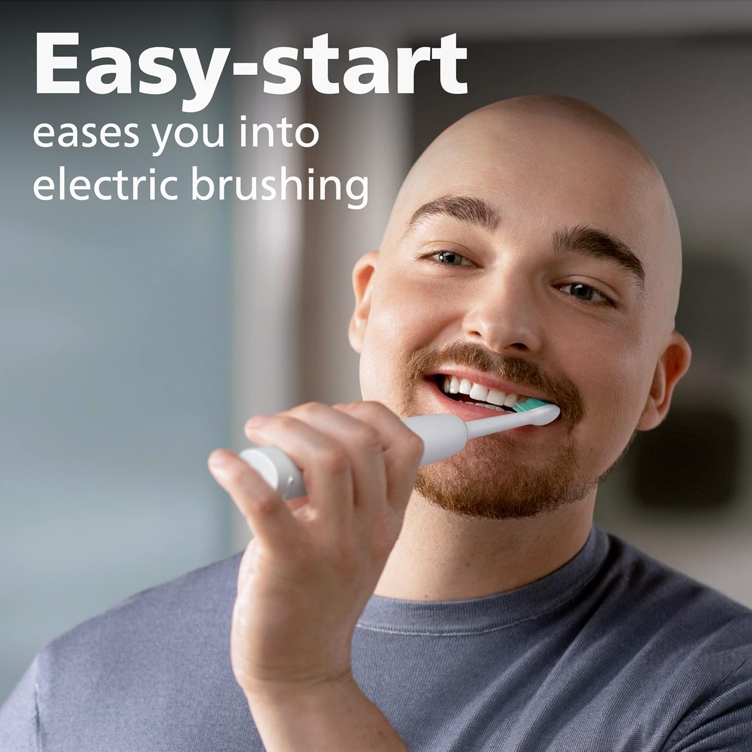 Philips Sonicare 1100 Electric Toothbrush for Gentle Cleaning