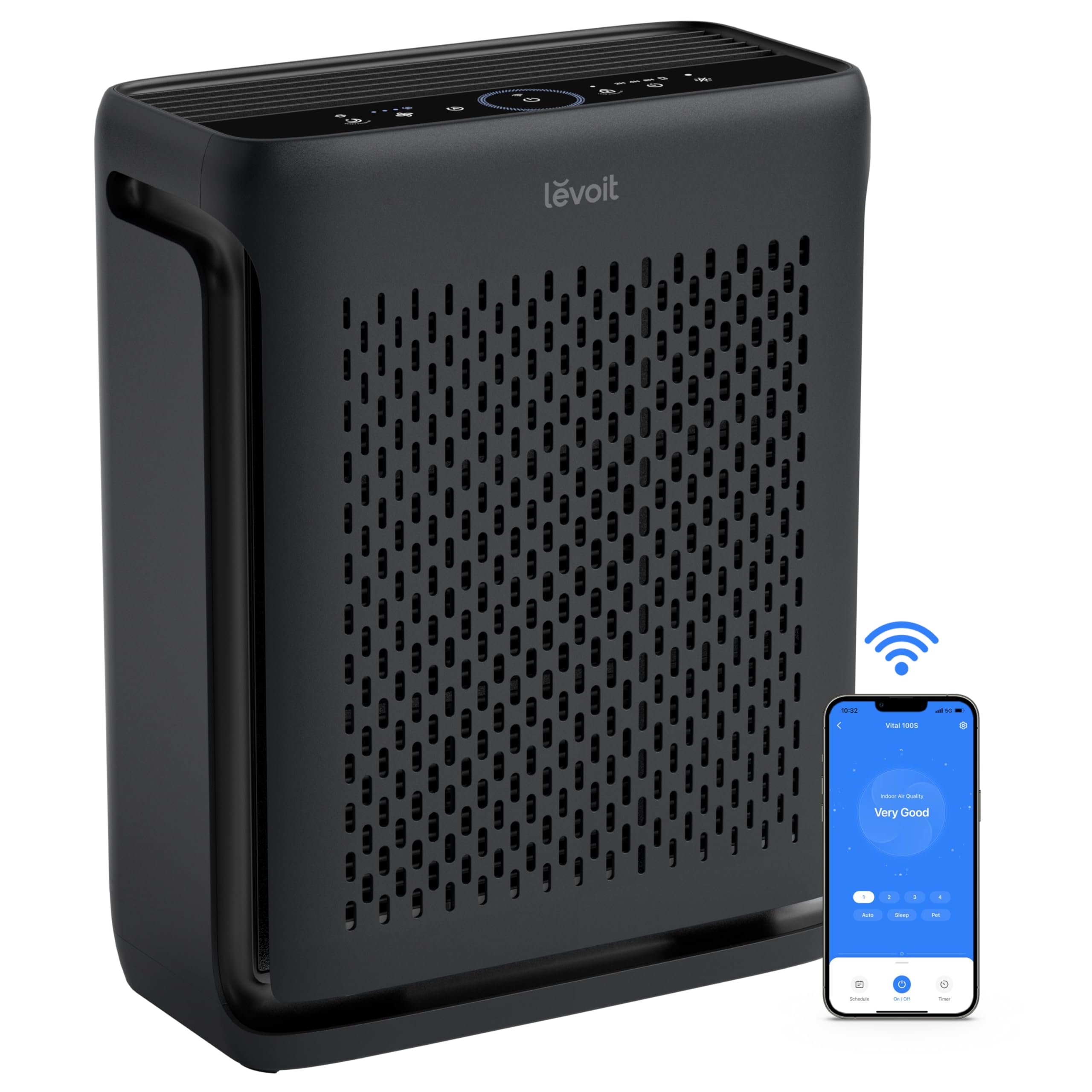 Levoit Air Purifier for Large Rooms with HEPA Filter