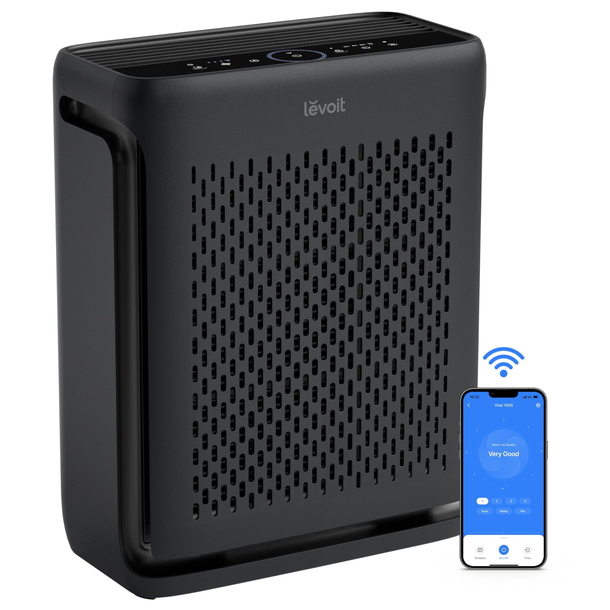 Levoit Air Purifier for Large Rooms with HEPA Filter