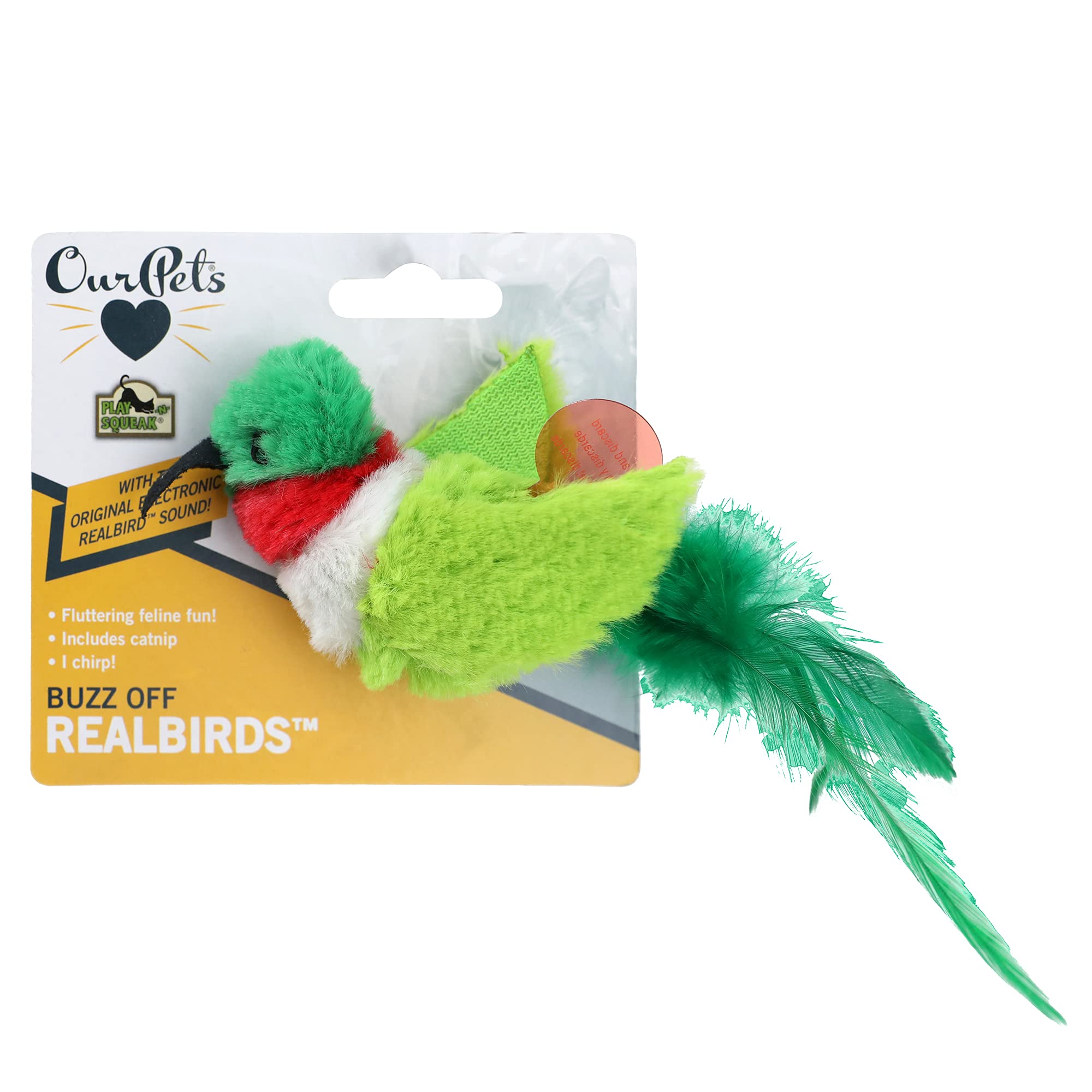 Interactive Cat Toys with Realistic Bird Sounds