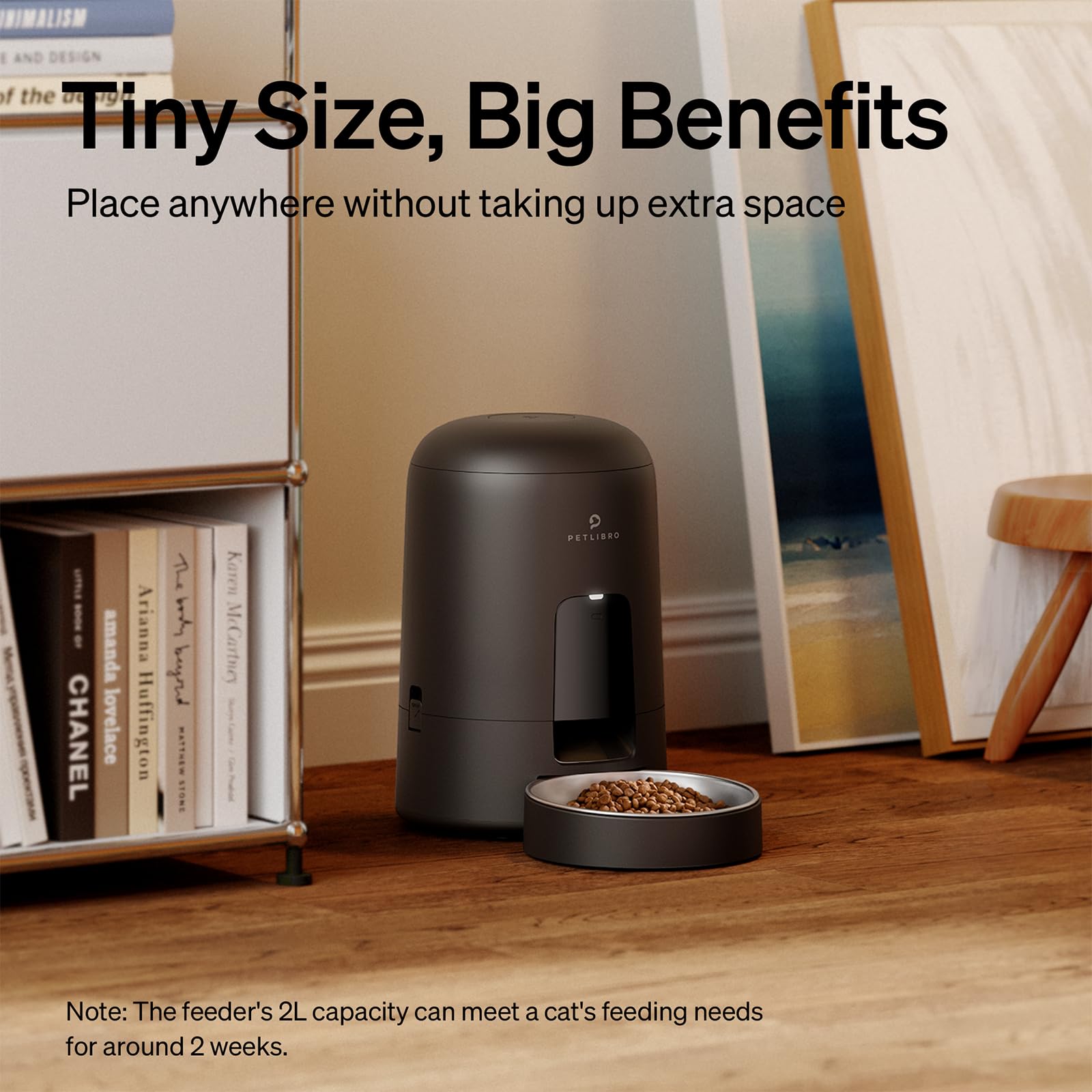 Smart Wi-Fi Cat Feeder with 30 Day Battery Life
