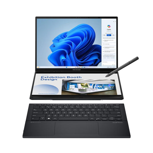 ASUS Zenbook Duo Laptop with Dual 14 Inch OLED Display