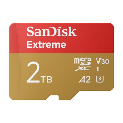 SanDisk 256GB Extreme MicroSDXC Card for Fast Transfers