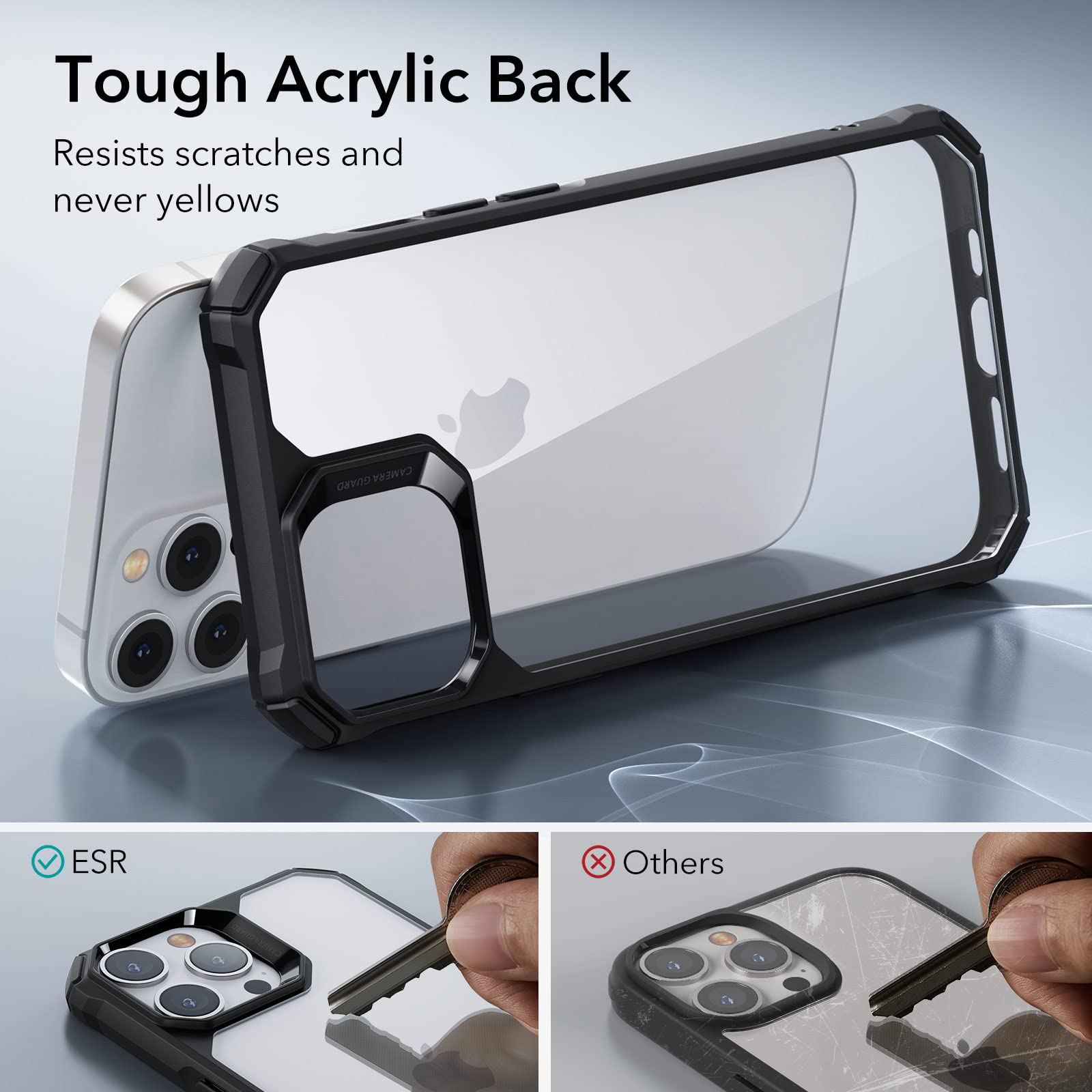 Military-Grade Clear Case for iPhone 14 and 13