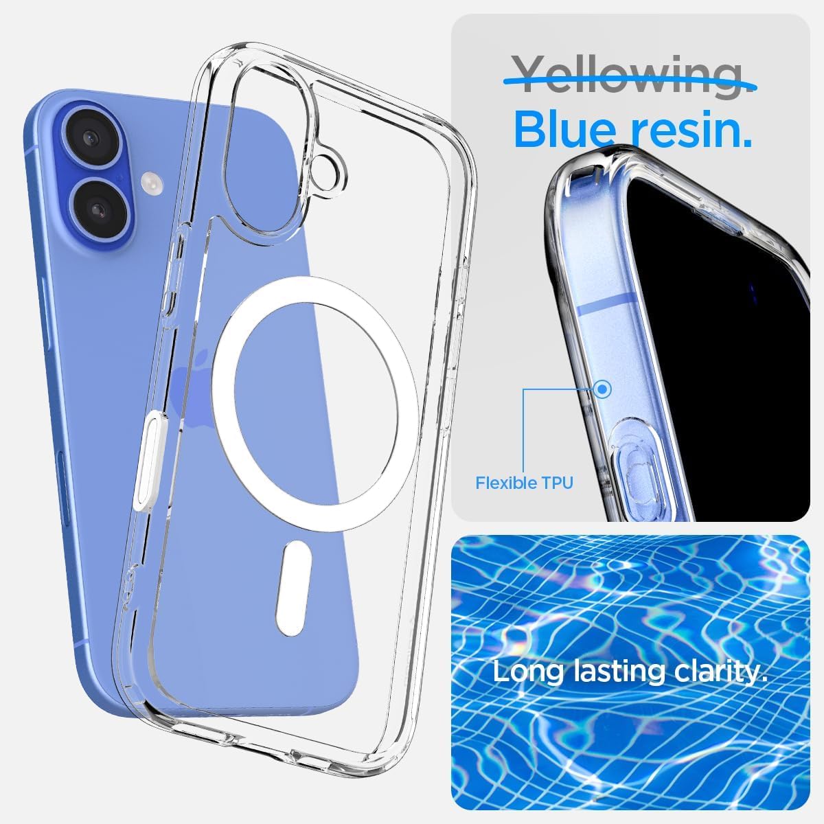 Spigen Ultra Hybrid iPhone 16 Pro Max Case with MagSafe Compatibility